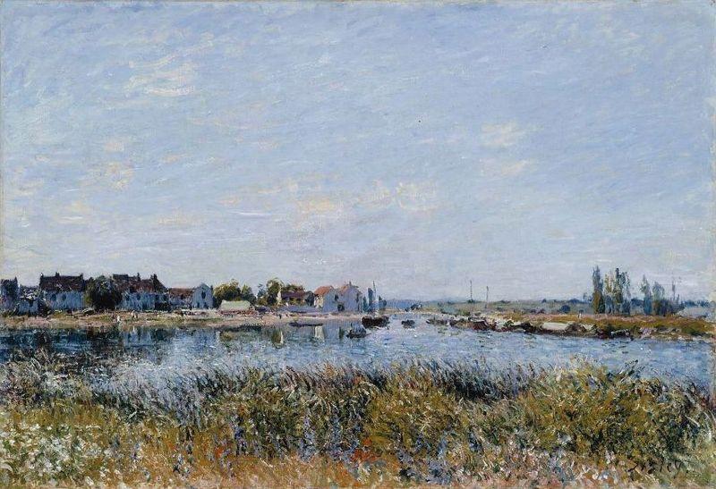 Alfred Sisley Le Matin oil painting image